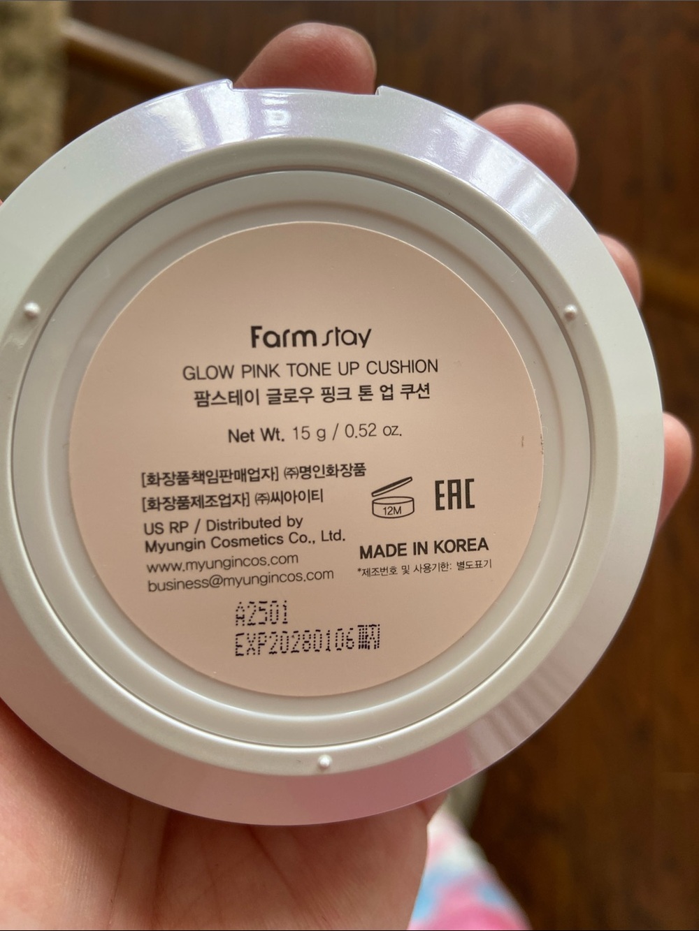 🆕 Glow Pink Tone Up Cushion & Highlighter - Picture 6 of 6